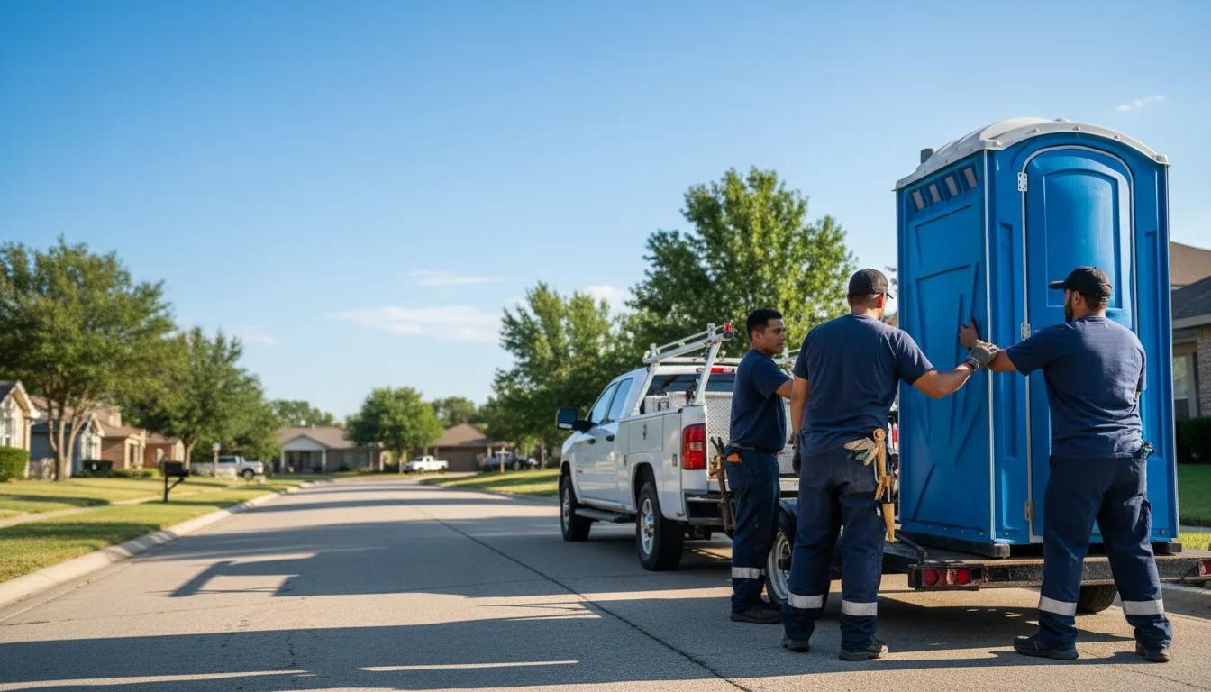 Portable Toilet Rental in Woodville, TX near me